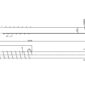 1800mm galvanised screw