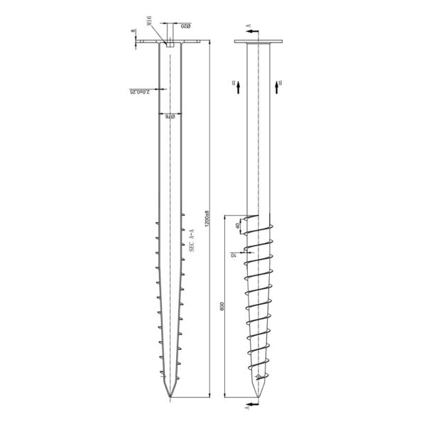 Ground-Screw-1200mm-diagram